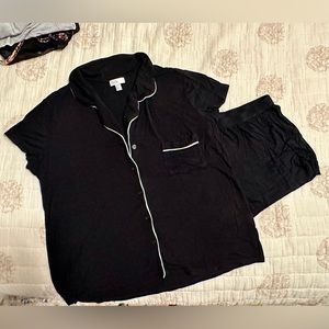 Nordstrom Rack Black Pajama Set- Medium